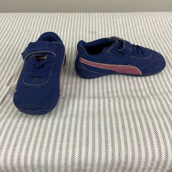 PUMA Blue Pink Sneakers - Picture 2 of 8